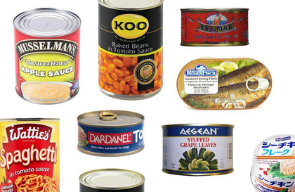 H) Canned & packaged goods