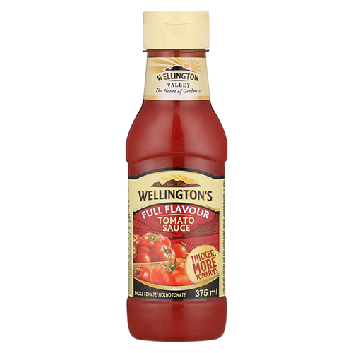 Wellington's tomato sauce 375ml