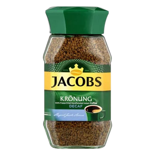Jacobs Kronung Instant Decaf Coffee (200g)