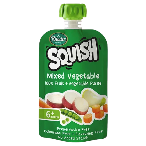 Rhodes Squish baby food - mixed vegetable 110ml