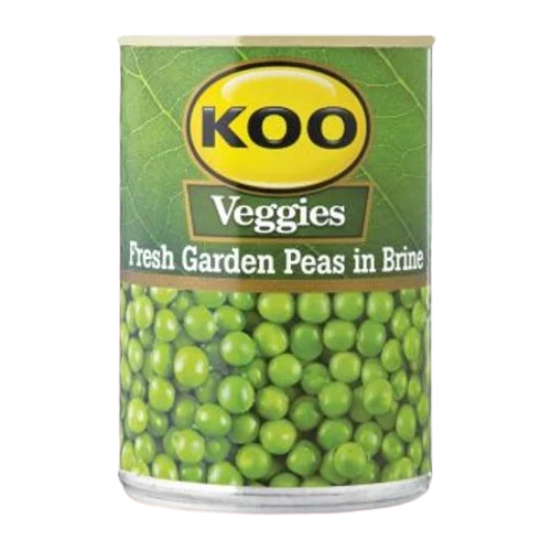 KOO fresh garden peas in brine