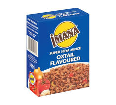 imana super soya mince  oxtail flavour