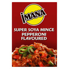 imana super soya mince pepperoni flavour