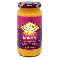 Patak's korma sauce