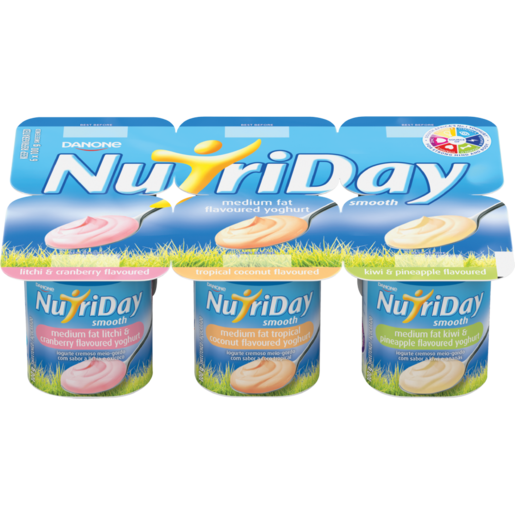 Nutriday yoghurt 6 pack