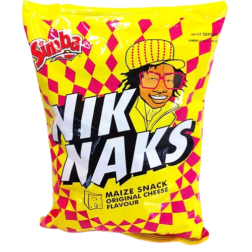 NikNaks original cheese flavour 135g