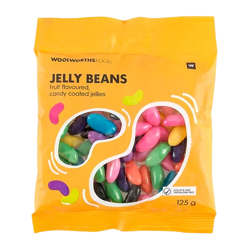 Woolworths food jelly beans 125g