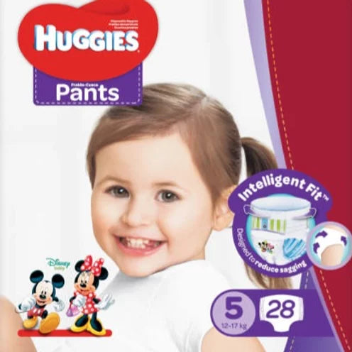 Huggies pants 12-17kg x 28 pack