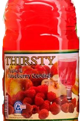 Thirsty Apple & Rasberry Cordial