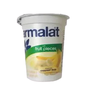 Yoghurt Fruit Banana Custard Parmalat 500g Tub