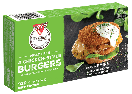 Fry's
Chicken-style burger patties