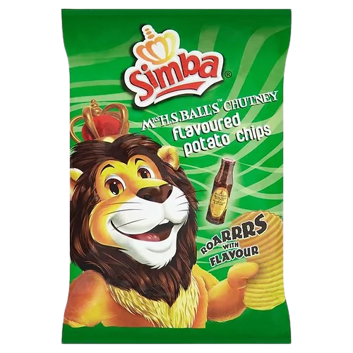 Simba Ms Balls Chutney Chips (125g)