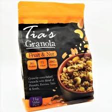 Tias granola fruit and nut