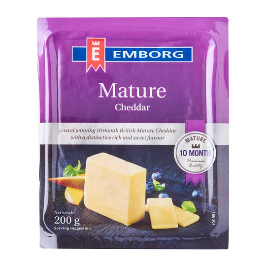 Emborg Mature Cheddar (200g)